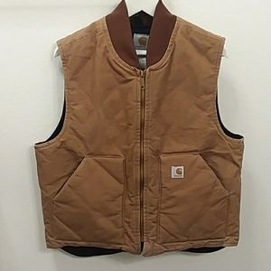 Carhartt Vest-Cotton Duck-Insulated-Large